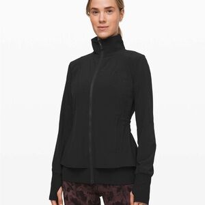 lululemon athletica Black Full-Zip Bomber Jacket